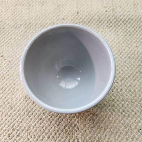 Vintage Fiesta Single Egg Cup Gray FIESTAWARE 1950s Grey Homer Laughlin - Picture 5 of 7